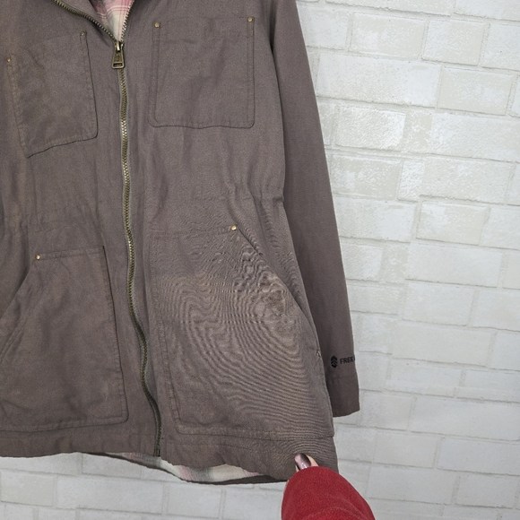 Free Country brown utility jacket - Picture 8 of 16